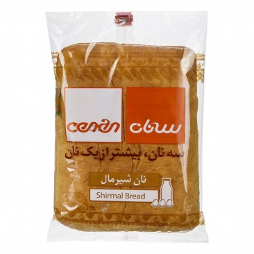 نان شیرمال 340 گرمی سه نان