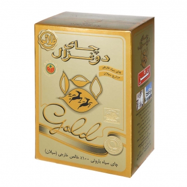 چای سیاه باروتی سیلان 500 گرمی دوغزال
