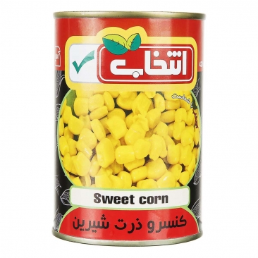 کنسرو ذرت شیرین 420 گرمی انتخاب