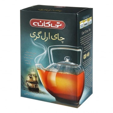 چای سیاه ارل گری 450 گرمی تی‌کانه