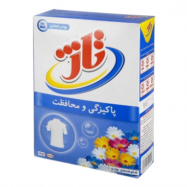 پودر لباسشویی دستی شکوفه های بهاری 500 گرمی تاژ
