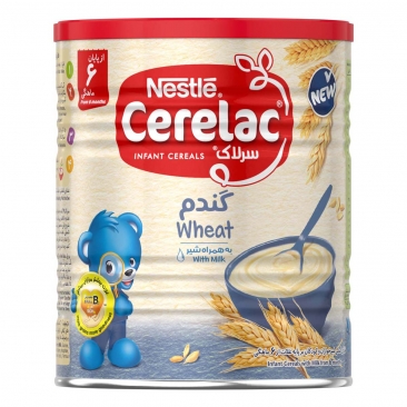 سرلاک گندم 400 گرمی نستله