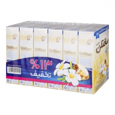 پودر ماشین لباسشویی کامل و درخشان 6 عددی  500 گرمی سافتلن طلایی