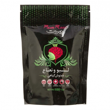 دمنوش گیاهی لبو و نعنا 100 گرمی پم روت