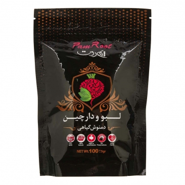 دمنوش گیاهی لبو و دارچین 100 گرمی پم روت