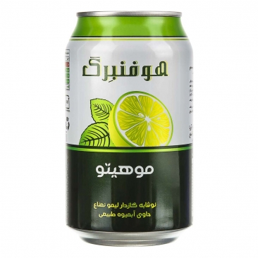 نوشابه گازدار موهیتو 330 میلی‌لیتری هوفنبرگ