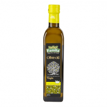 روغن زیتون تصفیه شده مناسب پخت و پز و سالاد 500 میلی‌لیتری فامیلا