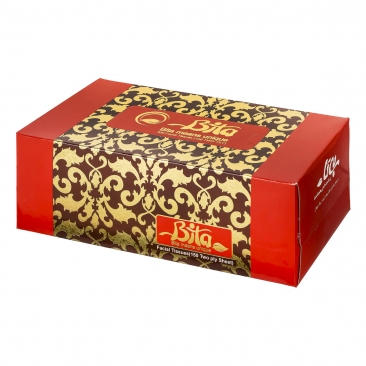 دستمال کاغذی دولایه 150 برگ بی تا