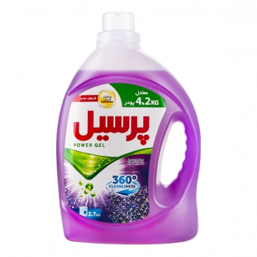 مایع لباسشویی با رایحه گلهای لاوندر 2700 گرمی پرسیل