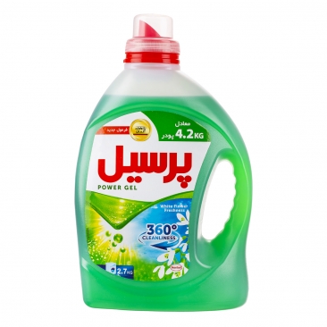 مایع لباسشویی با رایحه گلهای سفید 2700 گرمی پرسیل