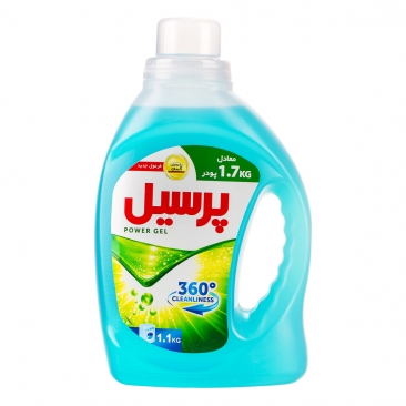 مایع لباسشویی کنستانتره آبی 1100 گرمی پرسیل