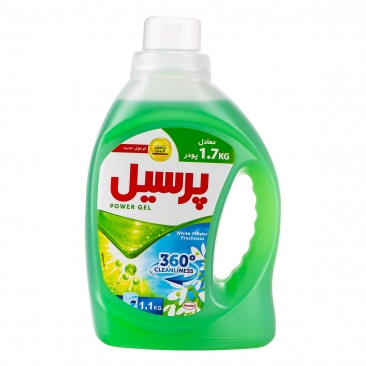 مایع لباسشویی با رایحه گل های سفید 1100 گرمی پرسیل