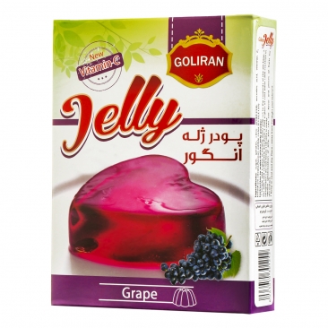 پودر ژله با طعم انگور 100 گرمی گلیران