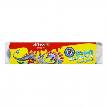 گواش 12 رنگ آریا