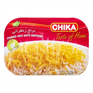 کنسرو برنج زعفرانی 300 گرمی چیکا