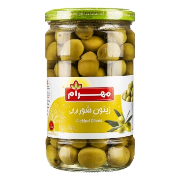 زیتون شور 670 گرمی مهرام