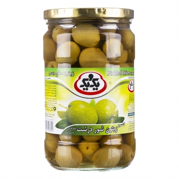 زیتون شور درشت ویژه 670 گرمی یک ویک