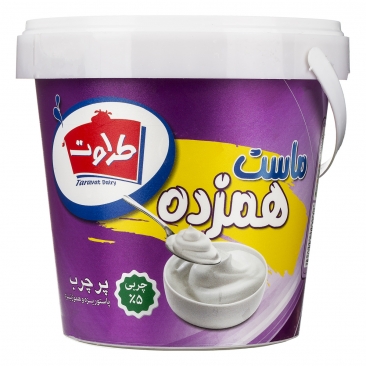 ماست پر چرب همزده 1500 گرمی طراوت