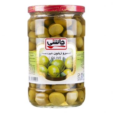 زیتون شور با هسته 650 گرمی چاشنی