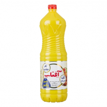 روغن سرخ کردنی مخصوص خانوار کم جذب 1500 میلی لیتری آفتاب