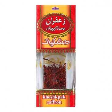 زعفران سرگل کریستال نیم گرمی خشکپاک 