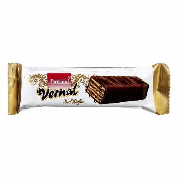 ویفر ورنال با روکش کاکائویی 20 گرمی فرمند