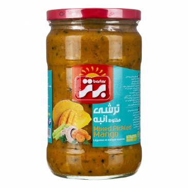ترشی مخلوط انبه 670 گرمی برتر