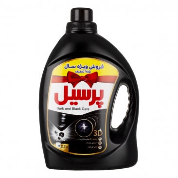 مایع لباسشویی مخصوص لباسهای تیره و مشکی 2700 گرمی پرسیل 