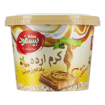 کرم ارده بادام زمینی 270 گرمی بیسفود