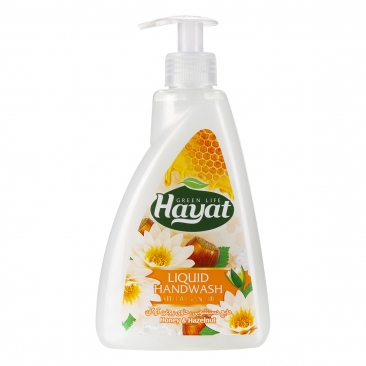 مایع دستشویی صدفی سفید حاوی روغن آرگان 450 گرمی حیات