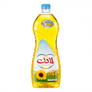 روغن آفتابگردان مخصوص پخت و پز و سالاد حاوی امگا شش و نه 810 گرمی لادن