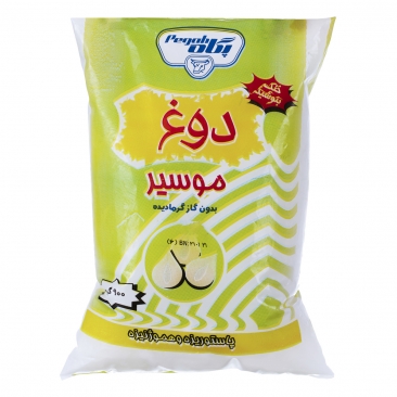 دوغ گرما دیده بدون گاز با طعم موسیر 900 میلی لیتری پگاه