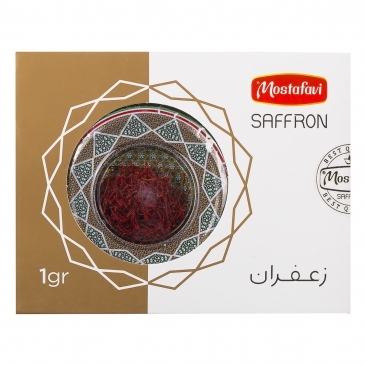 زعفران طرح خاتم 1 گرمی مصطفوی