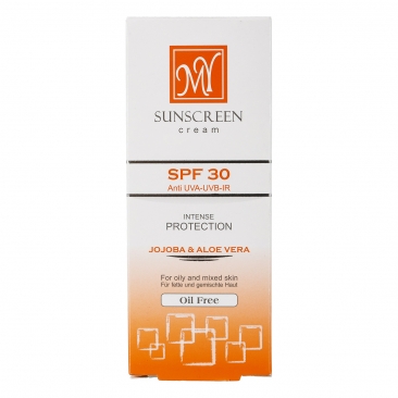 کرم ضد آفتاب فاقد چربی spf 30 مای