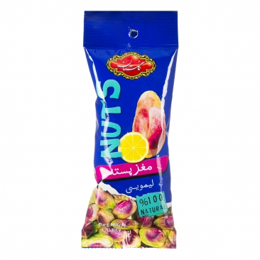 مغز پسته بوداده لیمویی 30 گرمی گلستان