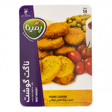 ناگت 70 درصد گوشت قرمز 300 گرمی پمینا کاله