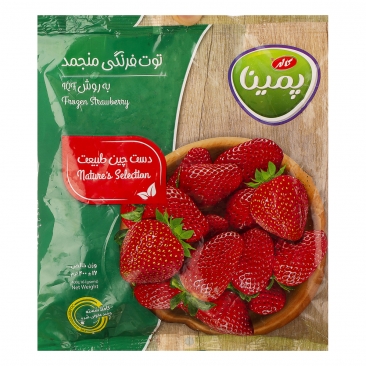 توت فرنگی منجمد 400 گرمی پمینا کاله