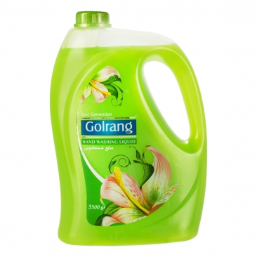 مایع دستشویی صدفی سبز 3500 گرمی گلرنگ