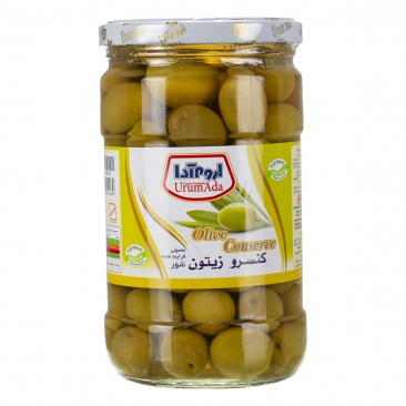 کنسرو زیتون شور 700 گرمی اروم آدا