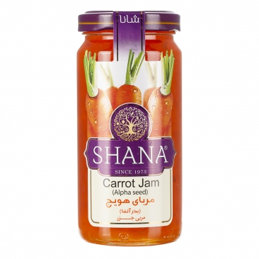 مربا هویج 315 گرمی شانا