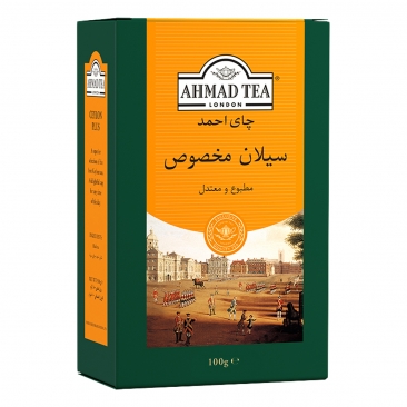 چای سیلان مخصوص 100 گرمی احمد