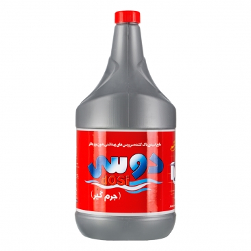 مایع اسیدی (جرمگیر) بدون بو و بخار 4 لیتری دوسی