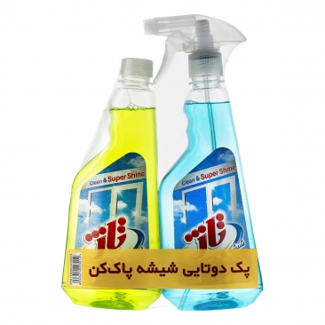 پک 2 عددی شیشه پاک کن 500 میلی لیتری تاژ