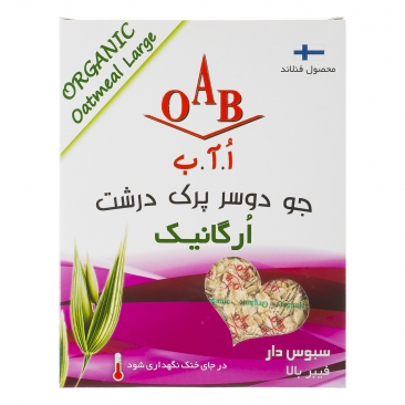 جو دوسر پرک درشت اُرگانیک 200 گرمی اُ.آ.ب