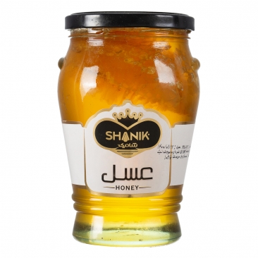عسل حاوی موم 800 گرمی شانیک