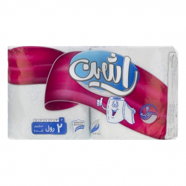 کاغذ توالت 4 لایه 2 رول راشین