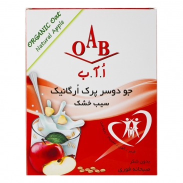 جو دوسر پرک سیب خشک بدون شکر 200 گرمی اُ. آ. ب