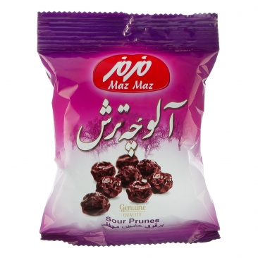 آلوچه ترش 60 گرمی مزمز