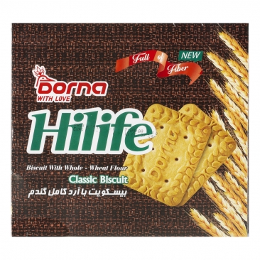 بیسکویت با آرد کامل گندم 420 گرمی درنا