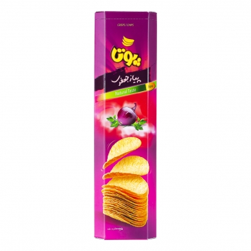 چیپس پیاز جعفری 100 گرمی پوتا